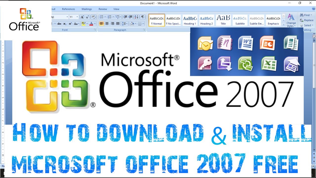 Ms Office For Windows 7